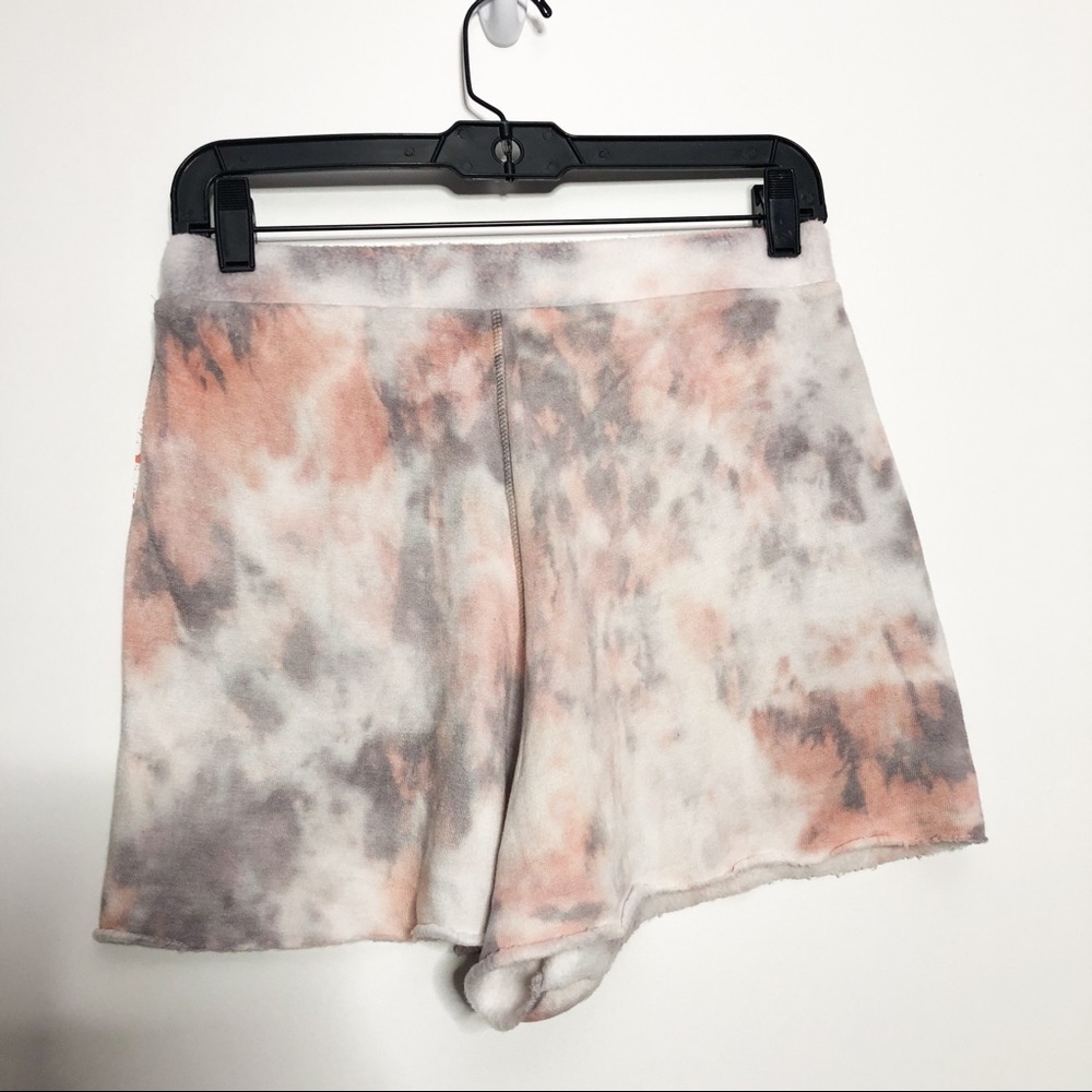 Free People Kelly Washed Tie Dye Sweatshirt Shorts - Picture 8 of 9